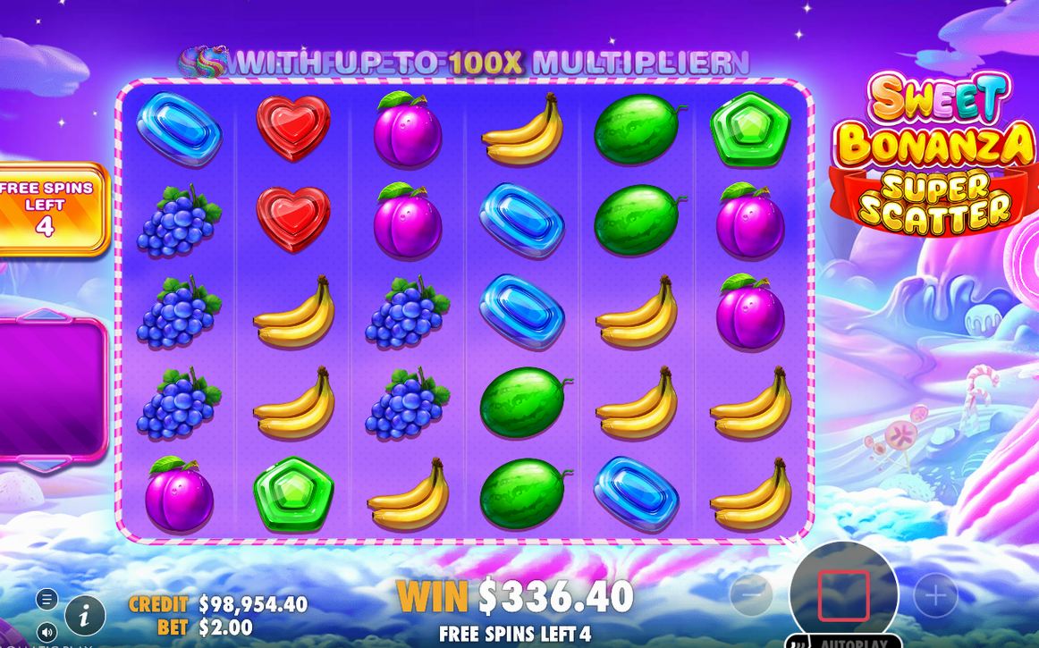 Free spins på specialrullarna, med MULTIPLIER BOMB