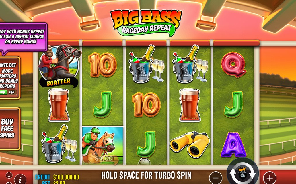 Big Bass Raceday Repeat