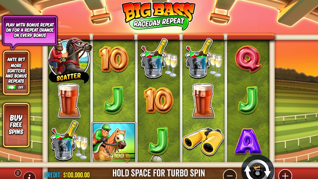 Big Bass Raceday Repeat