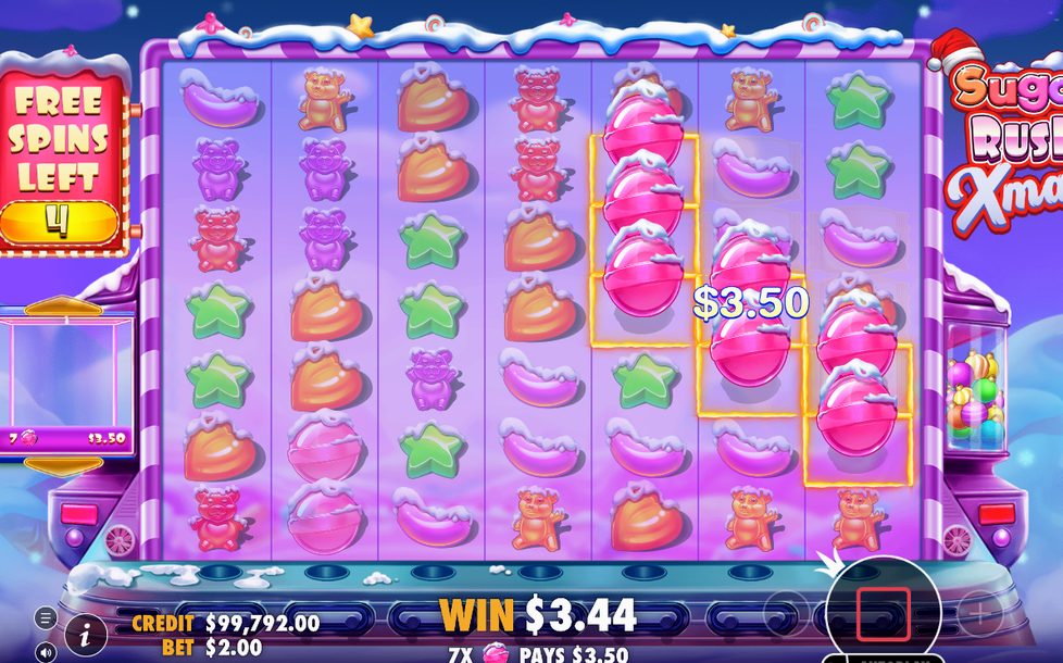 Free spins i djup lila nattbakgrund