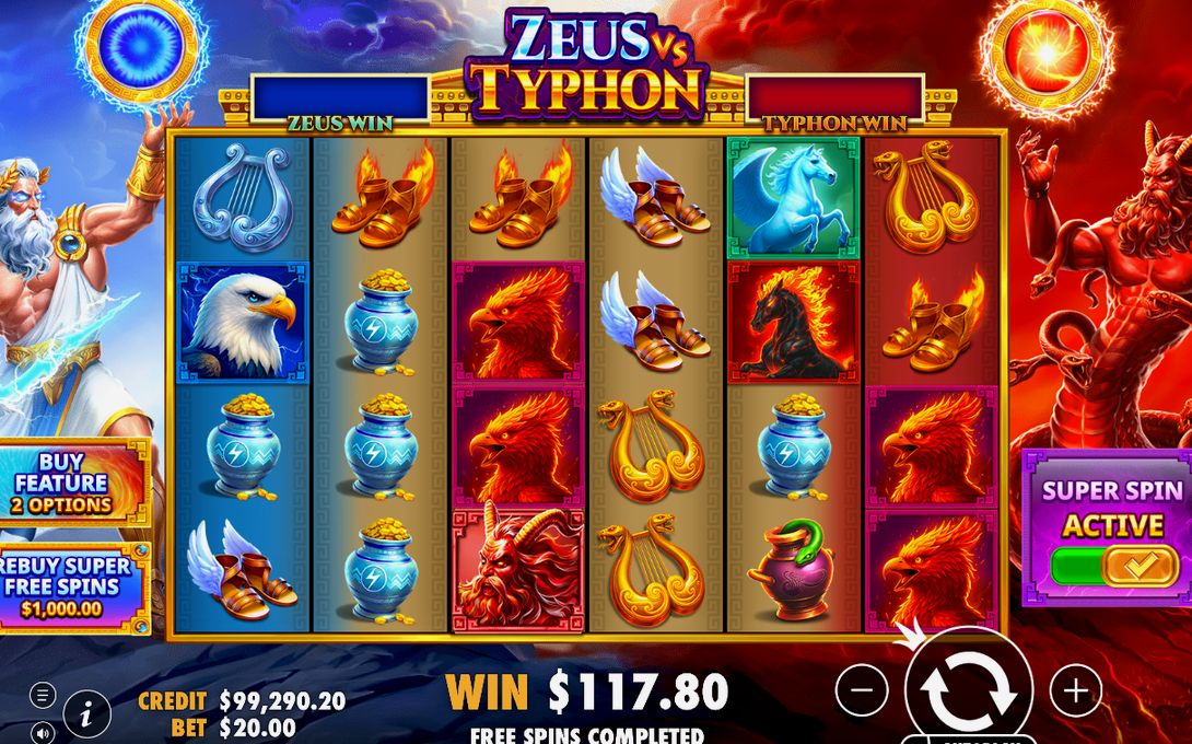 Basspelet på 6x4-rutnätet med ZEUS WIN och TYPHON WIN